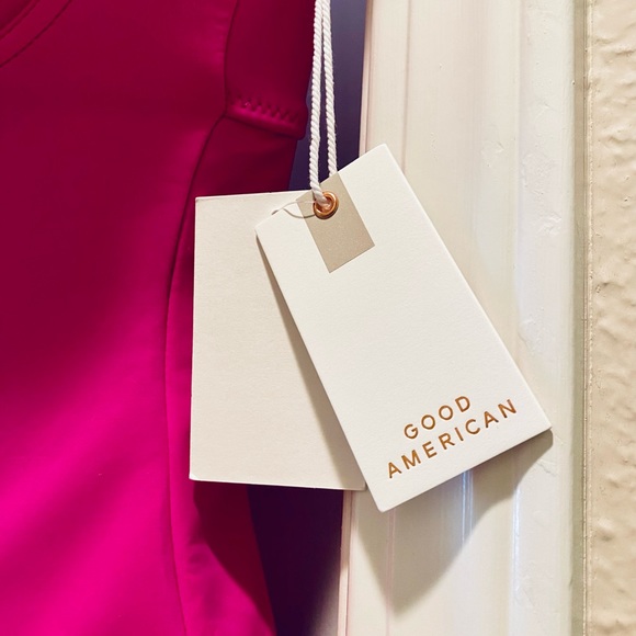 GOOD AMERICAN Fuchsia Pink Swimsuit Size S - Picture 11 of 11